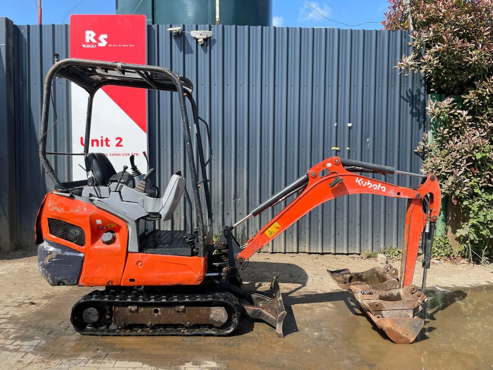 Mini-pelle KUBOTA KX015-4 – 1,5 T + 3 Godets - Garantie 12 mois