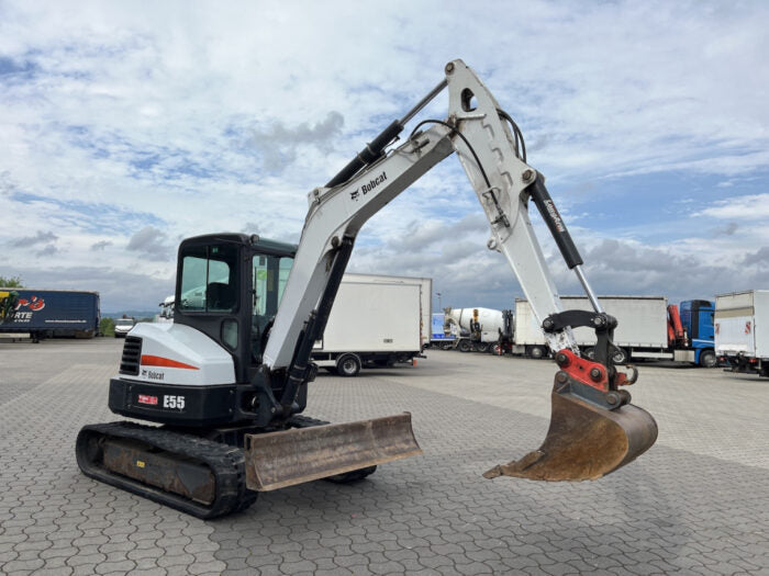 Bobcat E 55 + 3 GODETS
