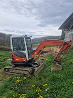 Kubota U25-3 2,5T – Garantie 12 mois + 3 godets offerts