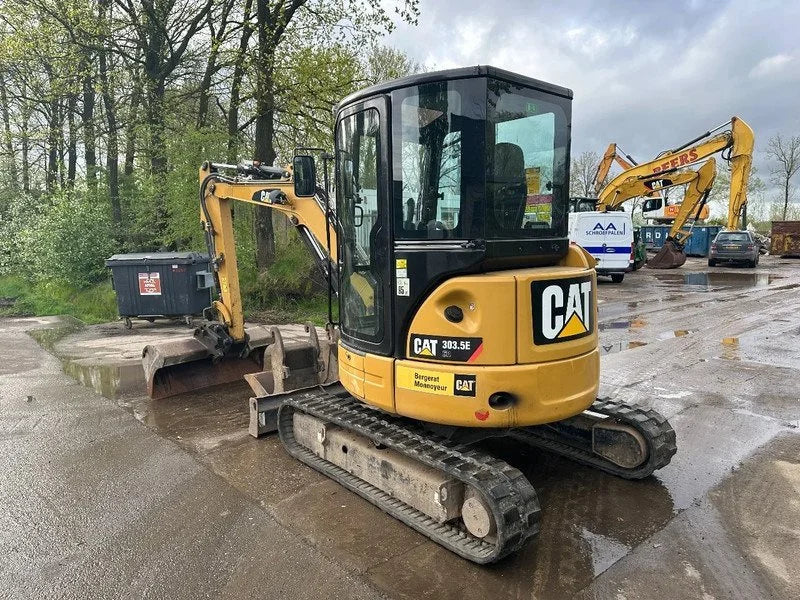 Caterpillar 303.5E CR + 3 GODETS