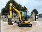 Mini-pelle JCB 8030 ZTS ZERO – 2,8 T + 3 Godets – Garantie 12 mois