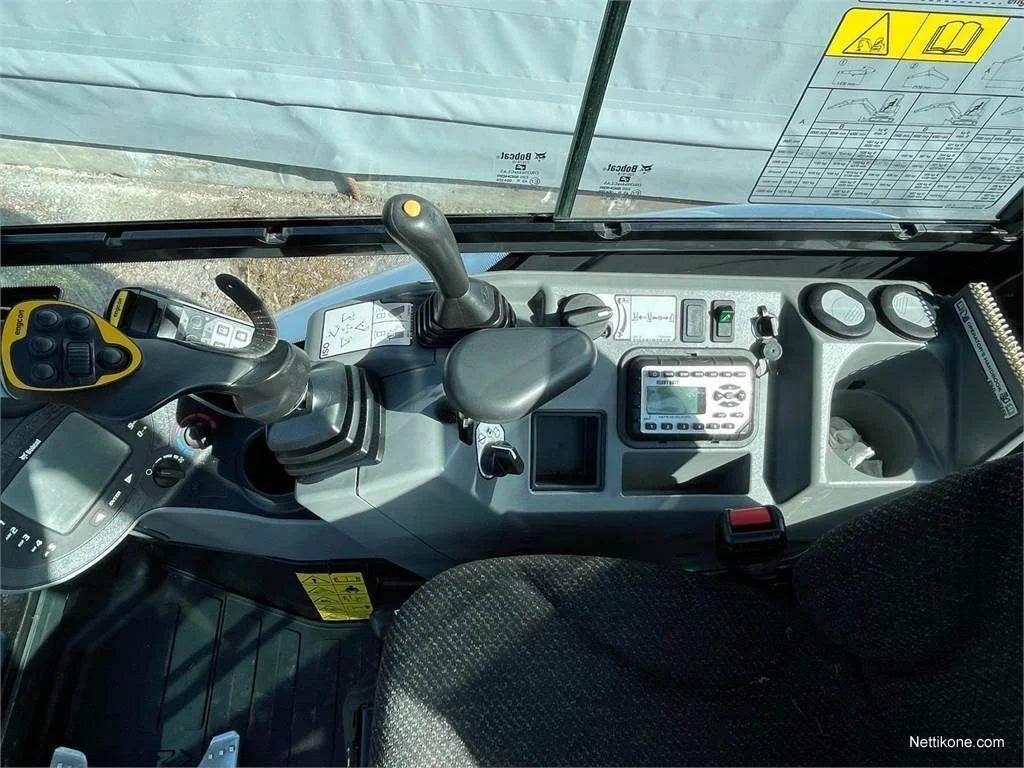 Bobcat E27Z + ENGCON + 4 GODETS (2021) - Garantie 12 mois