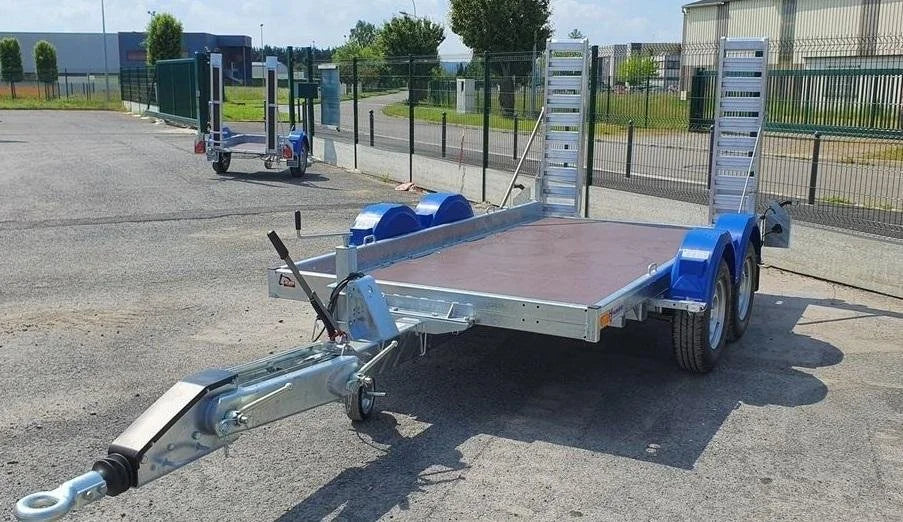 Remorque porte engins Hubiere TPF35/3.5 T