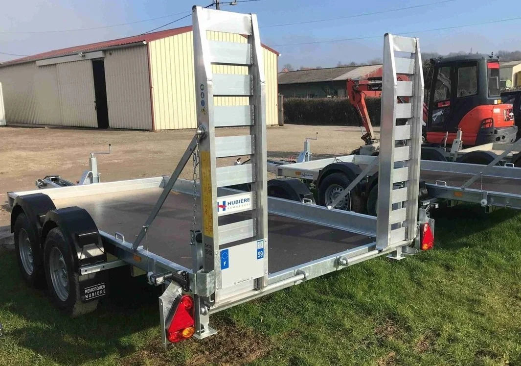 Remorque porte engins Hubiere TPG 3502 35/3.5 Tonnes