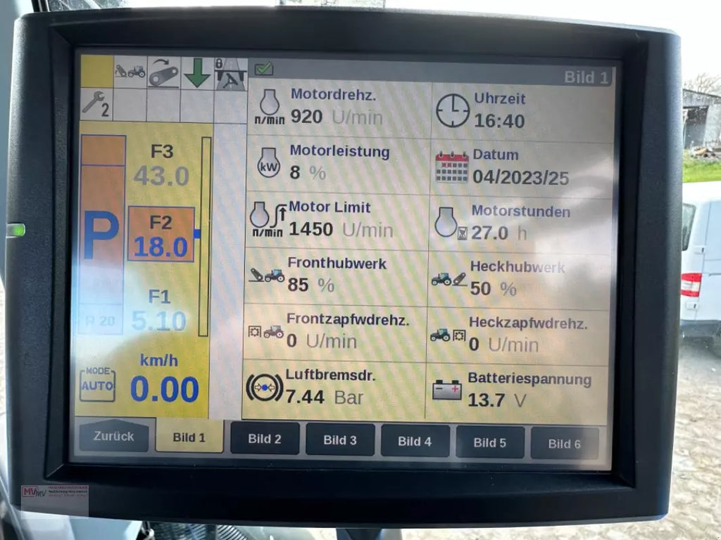 Tracteur Agricole New Holland T7.275 AC