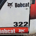 Bobcat 322g, 1,6T + 3 Godets