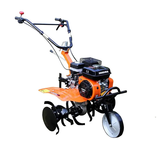 Motoculteur Manuel de démarrage 7.5CV 3V avec Accessoires + Kit Huile