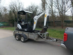 Bobcat E14, 1.5T 2013 et remorque 2,6T