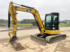 CATERPILLAR 305.5 E2 CR Minibagger – 5,2 t Hochleistungsturbo + 3 Löffel – 12 Monate Garantie