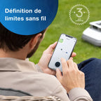 ECOVACS Goat G1-800W Tondeuse Robot, délimitation sans Fil, évitement d'obstacles 3D AIVI, Planification Intelligente de la trajectoire
