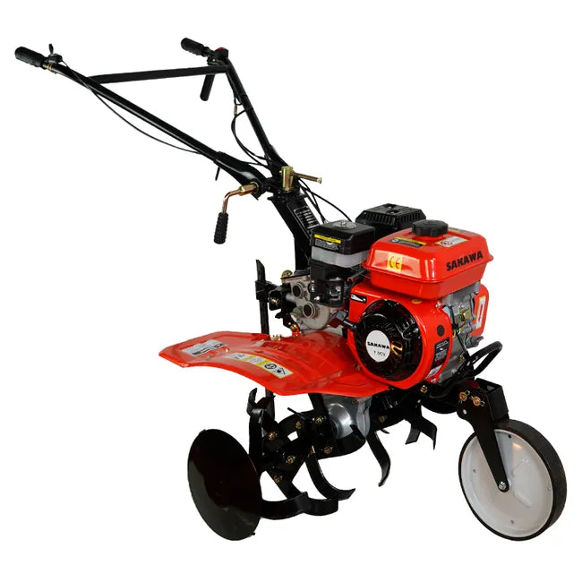 Motobineuse Manuel de démarrage 7CV 3v + roues + Paires D'axes Fixes