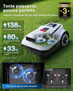 ECOVACS Goat A1600 RTK Robot Tondeuse sans Fil Périphérique 1600 m²