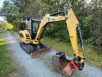 Cat 302.5C + 4 GODETS ET INCLINABLE