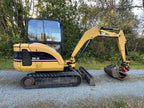 Cat 302.5C + 4 GODETS ET INCLINABLE