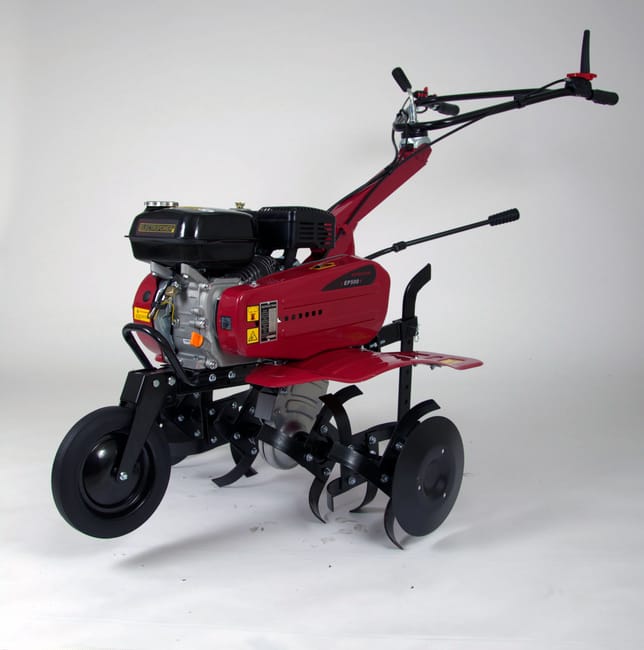 Motoculteur MEP500 196 cc avec charrue simple - Largeur de travail : 75 cm