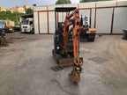 Mini-pelle HITACHI ZX17U-2 YLR – 1,8 T + 3 Godets – Garantie 12 mois
