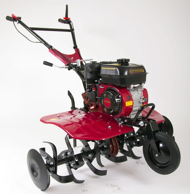 Motoculteur MEP900 7 CV avec charrue brabant et 8 fraises -PACK Complet