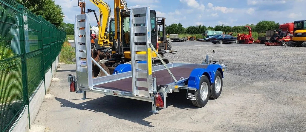 Remorque porte engins Hubiere TPF35/3.5 T