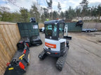 Bobcat E26 2.5T + 3 GODETS