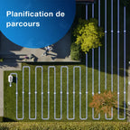 ECOVACS Goat G1-800W Tondeuse Robot, délimitation sans Fil, évitement d'obstacles 3D AIVI, Planification Intelligente de la trajectoire