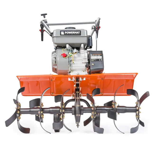 Motoculteur essence 7CV 210 cm³ 6 lames largeur de travail 30 à 85 cm