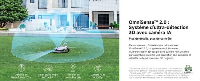 DREAME Robot tondeuse A2