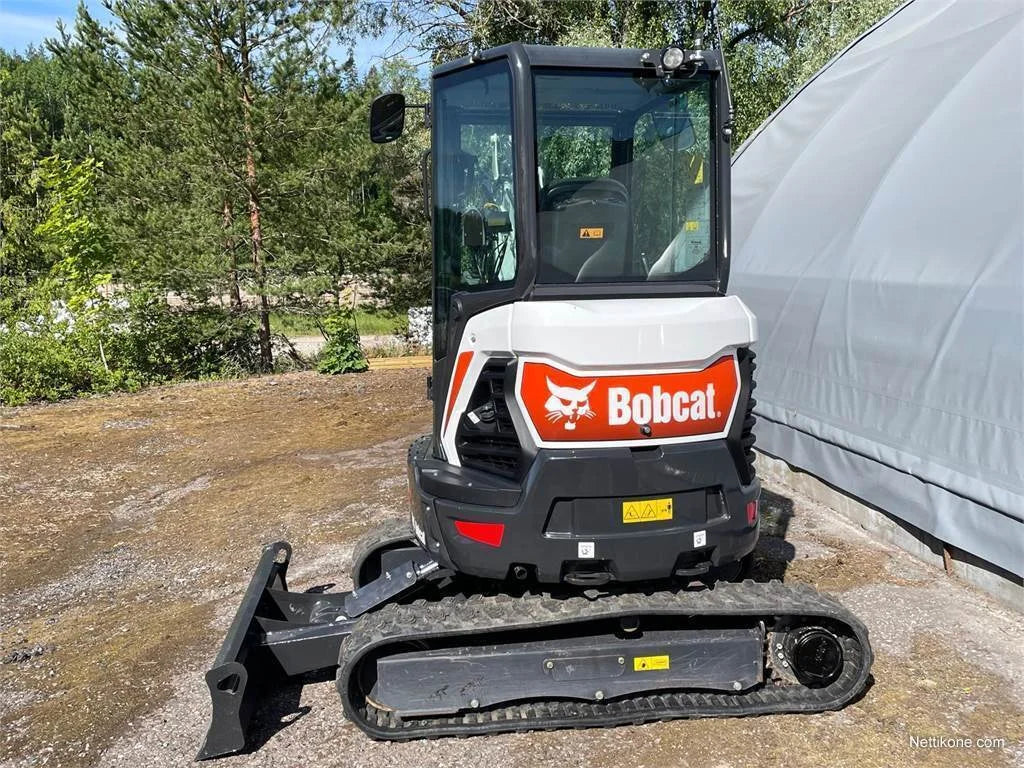 Bobcat E27Z + ENGCON + 4 GODETS (2021) - Garantie 12 mois