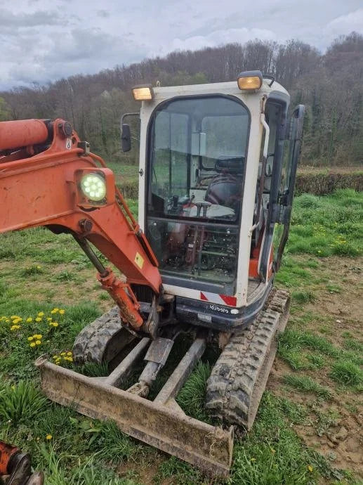 Kubota U25-3 2,5T – Garantie 12 mois + 3 godets offerts