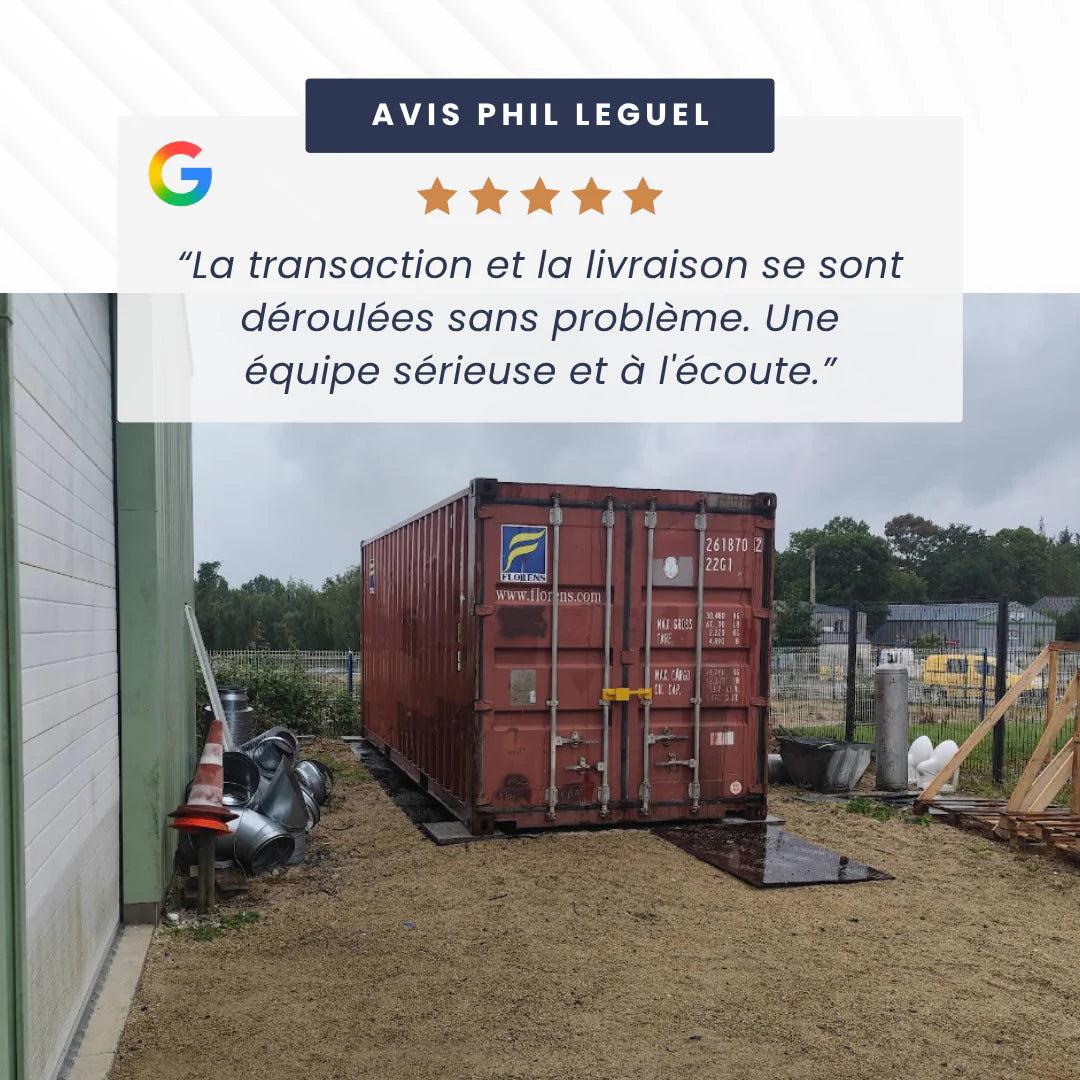 Conteneur 20 Pieds DRY - Occasion