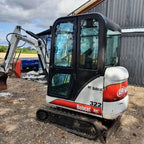 Bobcat 322g, 1,6T + 3 Godets