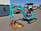 Mini-pelle Kobelco SK17 SR-3 + 3 GODETS - Garantie 12 mois