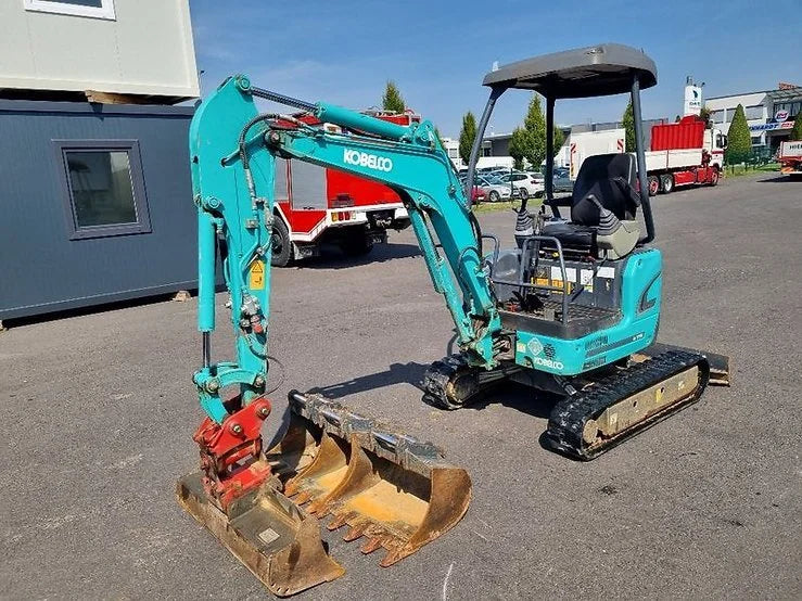 Mini-pelle Kobelco SK17 SR-3 + 3 GODETS - Garantie 12 mois