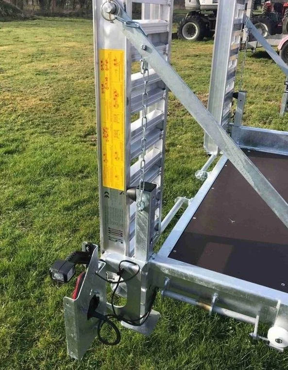 Remorque porte engins Hubiere TPG 3502 35/3.5 Tonnes