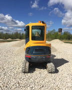 Mini-pelle HYUNDAI ROBEX 27Z-9 – 2,8 T + 3 Godets – Garantie 12 mois