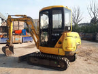 Mini-pelle KOMATSU PC27R – 3 T fiable et fonctionnelle + 3 Godets – Garantie 12 mois