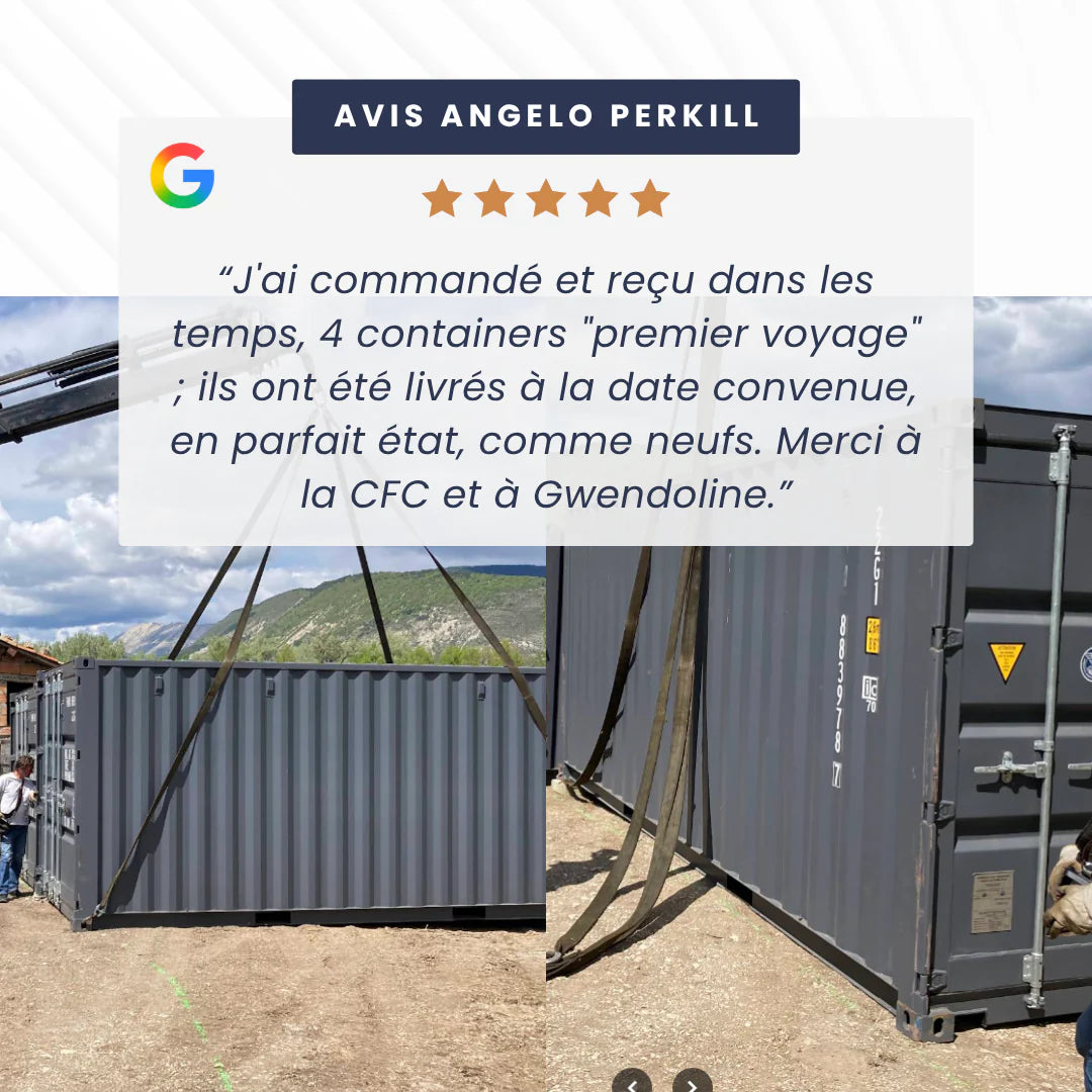 Conteneur 20 Pieds DRY