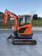 Mini-pelle DOOSAN DX27 Z – 2,8 T + 3 Godets – Garantie 12 mois