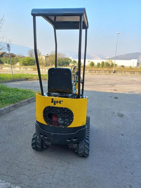 Mini-pelle JPC HT 12 – 1.2 T sur chenilles avec 3 godets  Garantie 2 ans