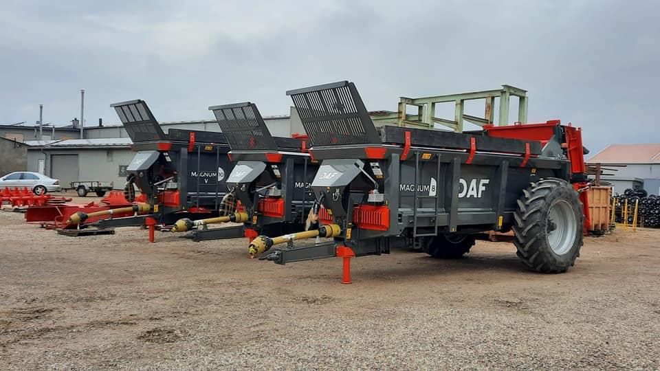 Épandeur de fumier DAF MAGNUM 10 tonnes