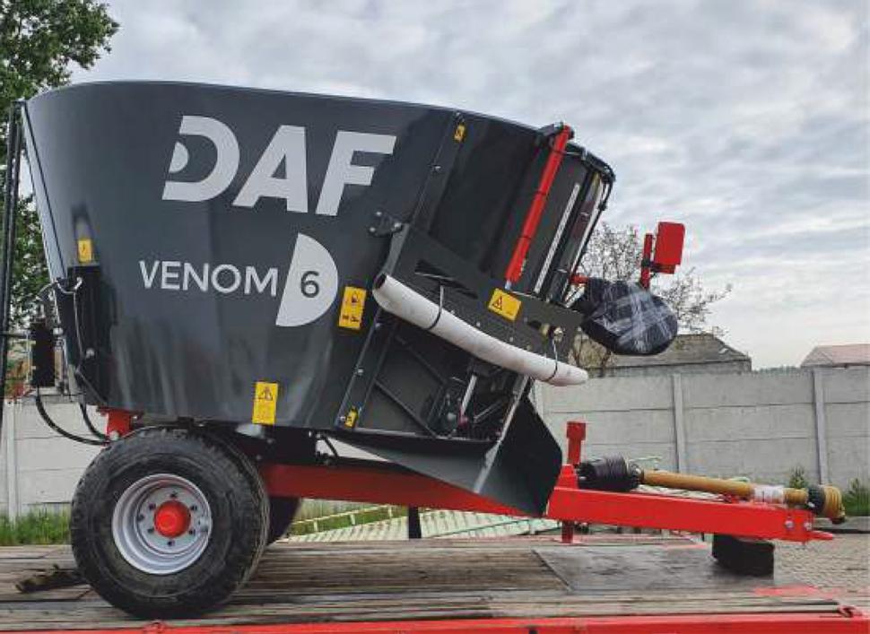 Épandeur de fumier DAF MAGNUM 10 tonnes