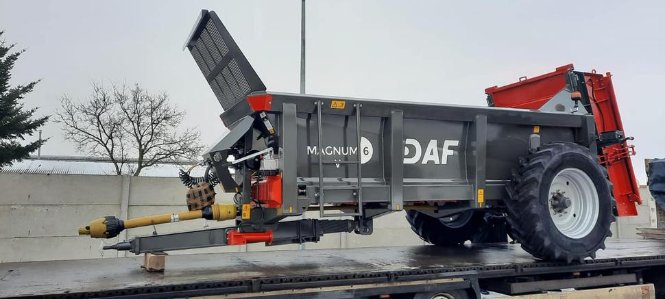 Épandeur de fumier DAF MAGNUM 10 tonnes