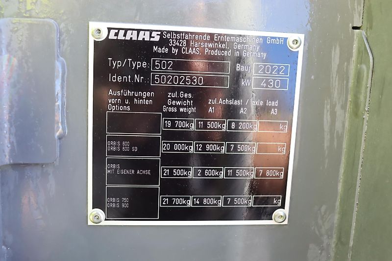 Ensileuse Claas JAGUAR 950 E5