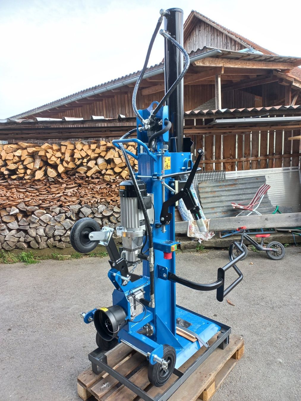 Scheppach 30t Holzspalter
