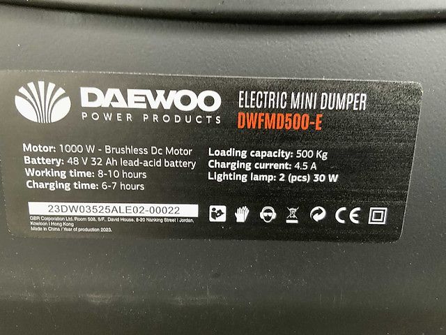 Daewoo DWFMD500-E