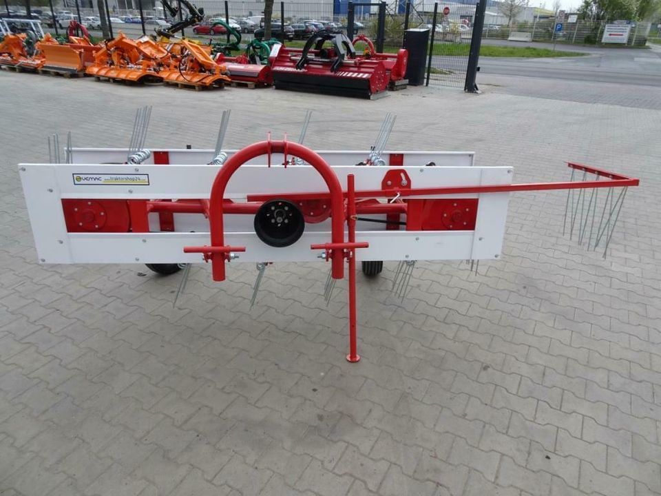 Faneuse à courroie 170-200 cm faneuse andaineuse râteau à foin