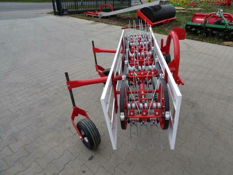 Faneuse à courroie 170-200 cm faneuse andaineuse râteau à foin