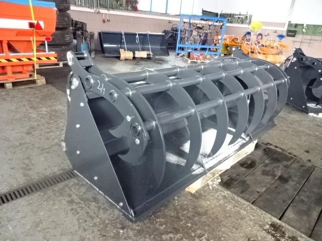 Hydraulische Silageschaufel – NEU – Hochleistungsausführung – faltbar mit 2 Hydraulikzylindern