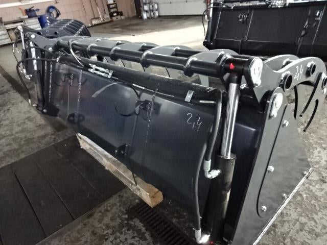 Hydraulische Silageschaufel – NEU – Hochleistungsausführung – faltbar mit 2 Hydraulikzylindern