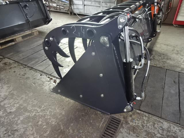 Hydraulische Silageschaufel – NEU – Hochleistungsausführung – faltbar mit 2 Hydraulikzylindern