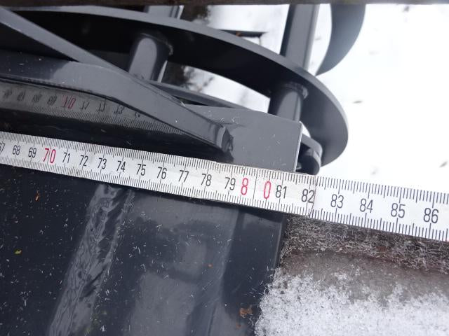 Hydraulische Silageschaufel – NEU – Hochleistungsausführung – faltbar mit 2 Hydraulikzylindern